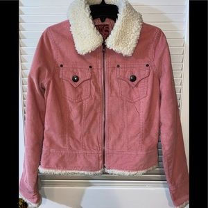 BB Dakota Corduroy Jacket with Sherpa Collar